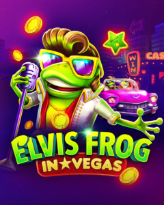 Elvis Frog in Vegas pokie at SpinAura Casino Australia